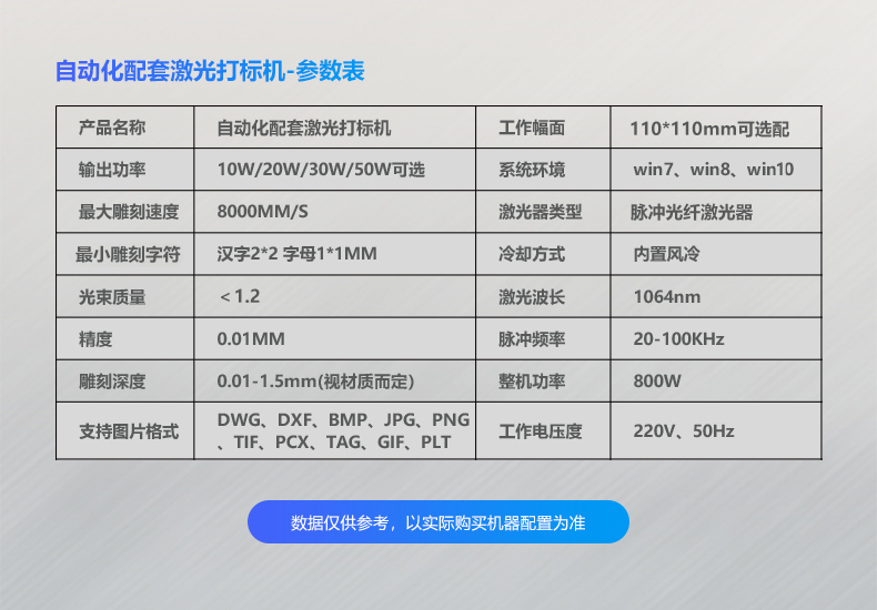 自動化配套生產線激光打標機(圖4)